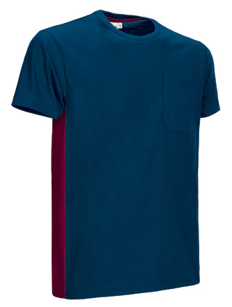 T-Shirt THUNDER – Bicolor com Bolso Unissexo