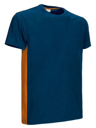 T-Shirt THUNDER – Bicolor com Bolso Unissexo