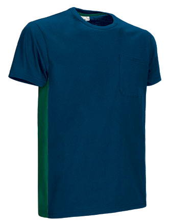 T-Shirt THUNDER – Bicolor com Bolso Unissexo