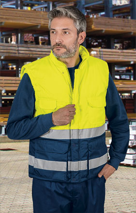 Colete BERGEN AV Acolchoado – Alta Visibilidade