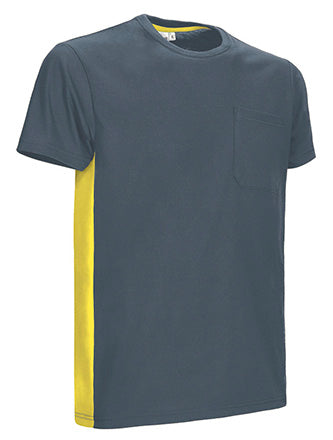 T-Shirt THUNDER – Bicolor com Bolso Unissexo