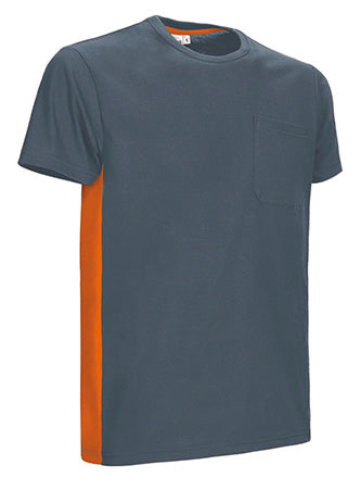 T-Shirt THUNDER – Bicolor com Bolso Unissexo