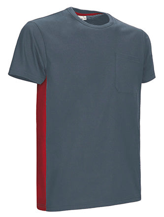T-Shirt THUNDER – Bicolor com Bolso Unissexo