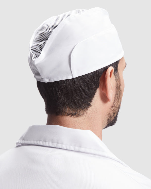 Gorro / Touca Profissional Alimentar – Unissexo, Rede Respirável