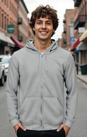 Sweatshirt Terranova com Capuz – Workwear