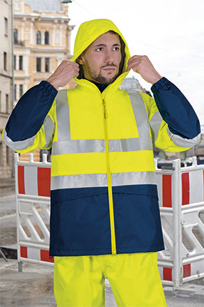 Casaco de Chuva TORNADO Alta Visibilidade