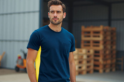 T-Shirt THUNDER – Bicolor com Bolso Unissexo